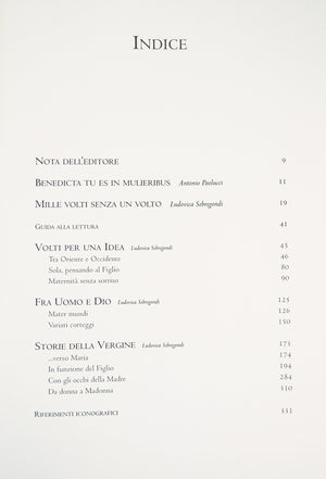libro volti della vergine vallecchi 2008 teca ed limitata numerata collezione