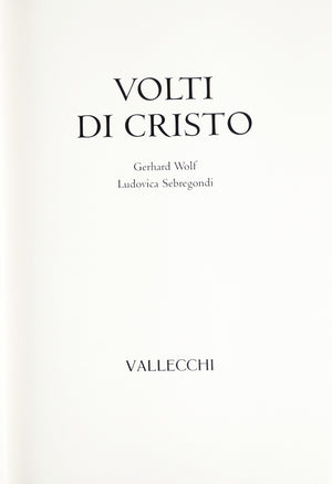 libro volti di cristo vallecchi 2006 teca ed limitata numerata collezione