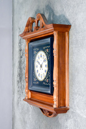 orologio pendolo da muro occhio di bue boulle stile luigi xiv epoca 1800