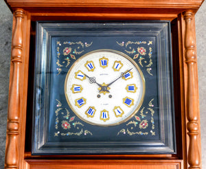 orologio pendolo da muro occhio di bue boulle stile luigi xiv epoca 1800