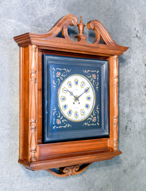 orologio pendolo da muro occhio di bue boulle stile luigi xiv epoca 1800