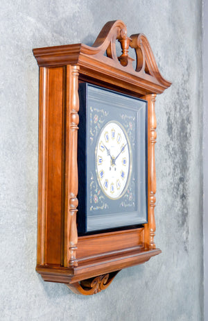orologio pendolo da muro occhio di bue boulle stile luigi xiv epoca 1800