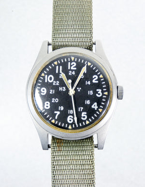 orologio polso hamilton h3 military mil w 46374b cal 447 1980s cinturino