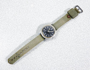 orologio polso hamilton h3 military mil w 46374b cal 447 1980s cinturino