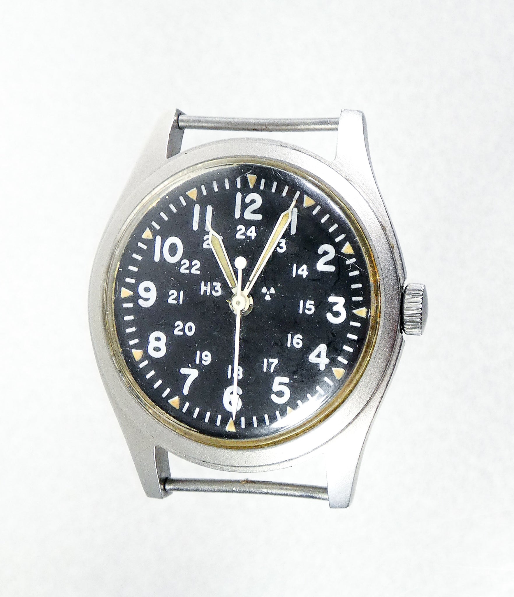 orologio polso hamilton h3 military mil w 46374b cal 447 1980s cinturino