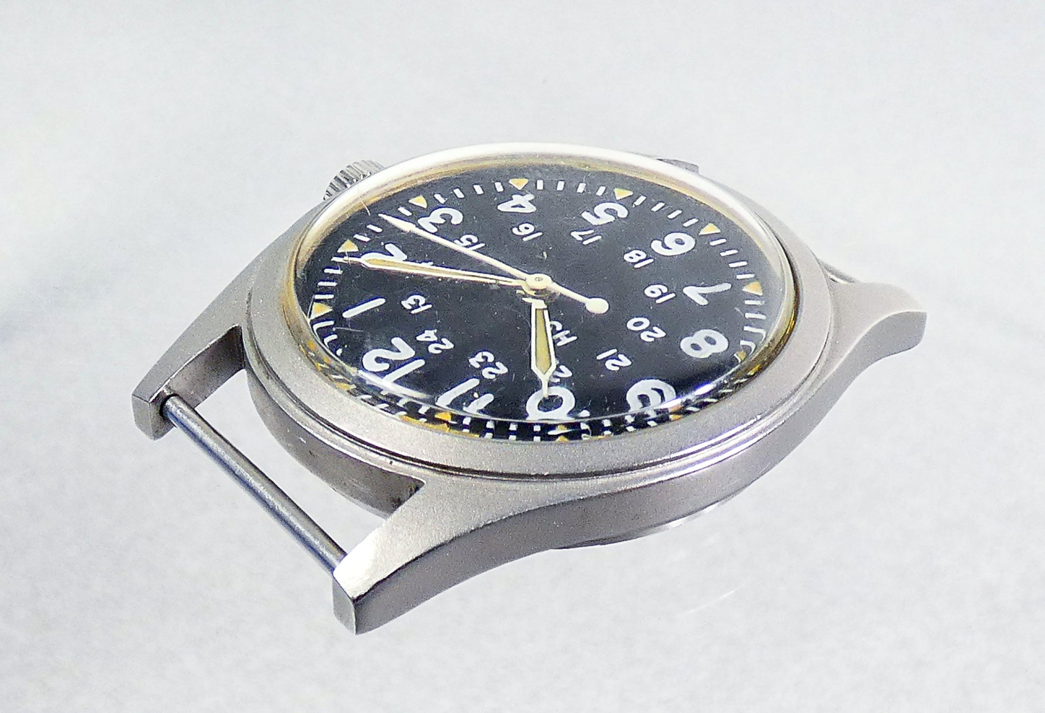 orologio polso hamilton h3 military mil w 46374b cal 447 1980s cinturino