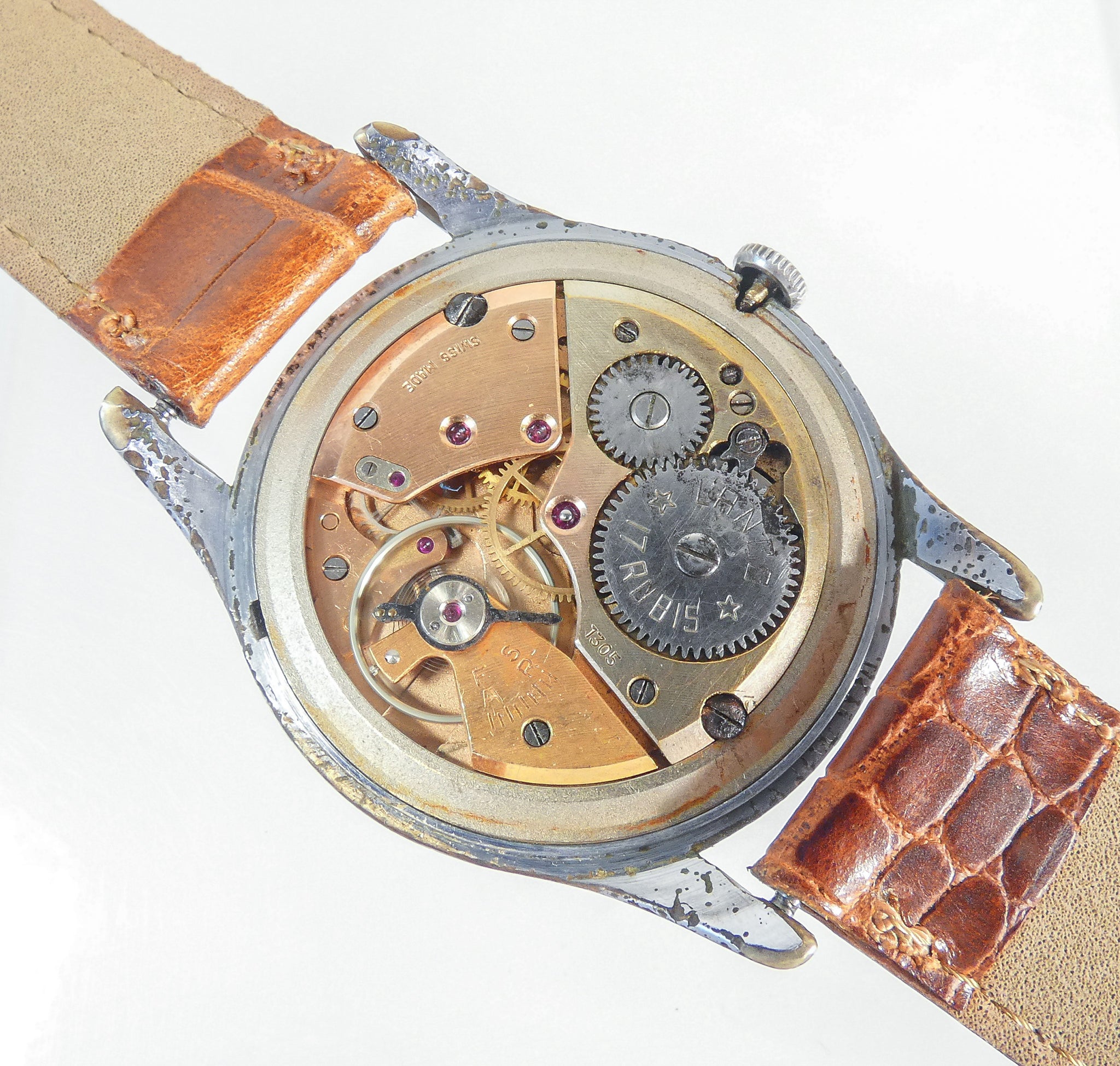 orologio polso lanco mod 11 langendorf 1305 1960s funzionante carica manuale