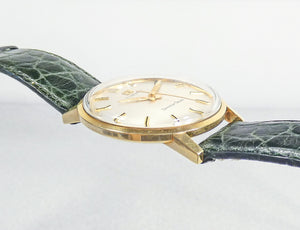 orologio tissot seastar seven cassa oro 18k 750 1960s da polso carica manuale