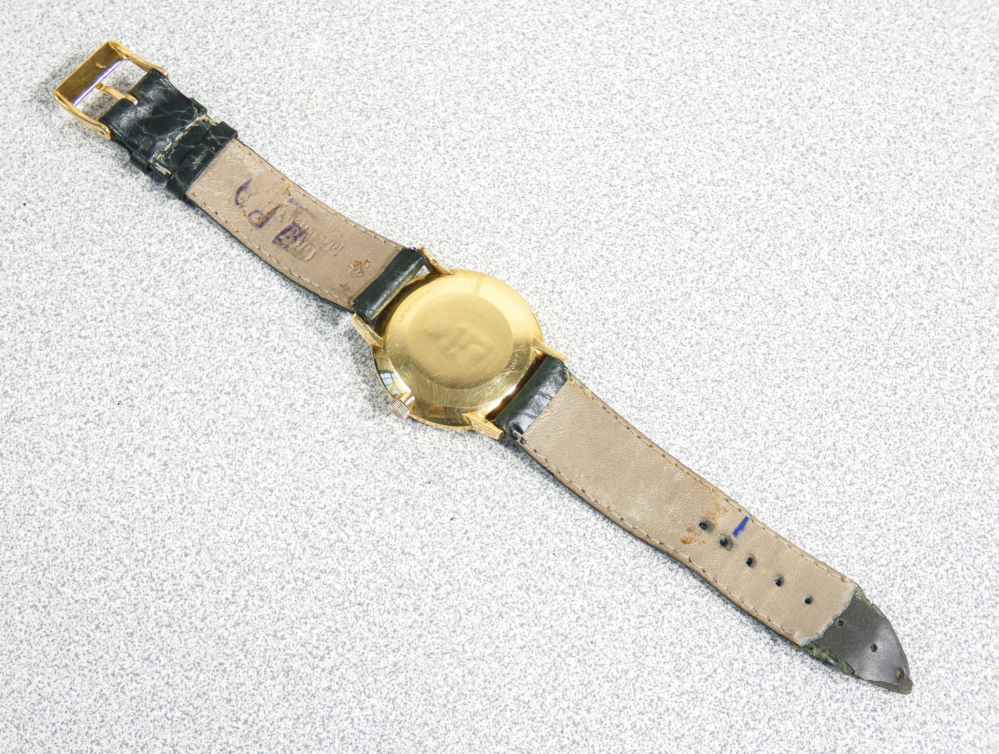 orologio tissot seastar seven cassa oro 18k 750 1960s da polso carica manuale