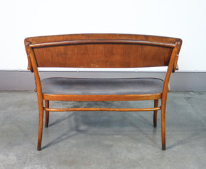 panca panchina thonet legno faggio curvato epoca fine 1800 sedia poltrona