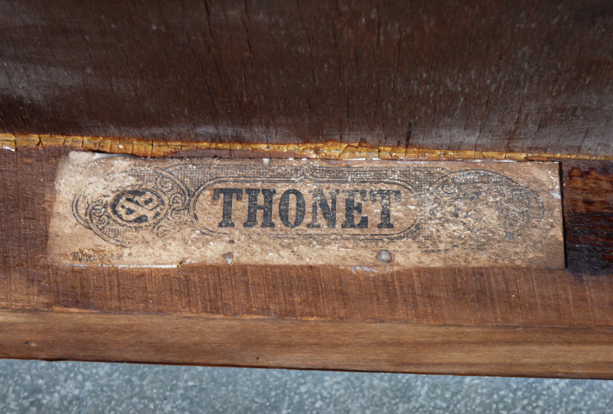 panca panchina thonet legno faggio curvato epoca fine 1800 sedia poltrona