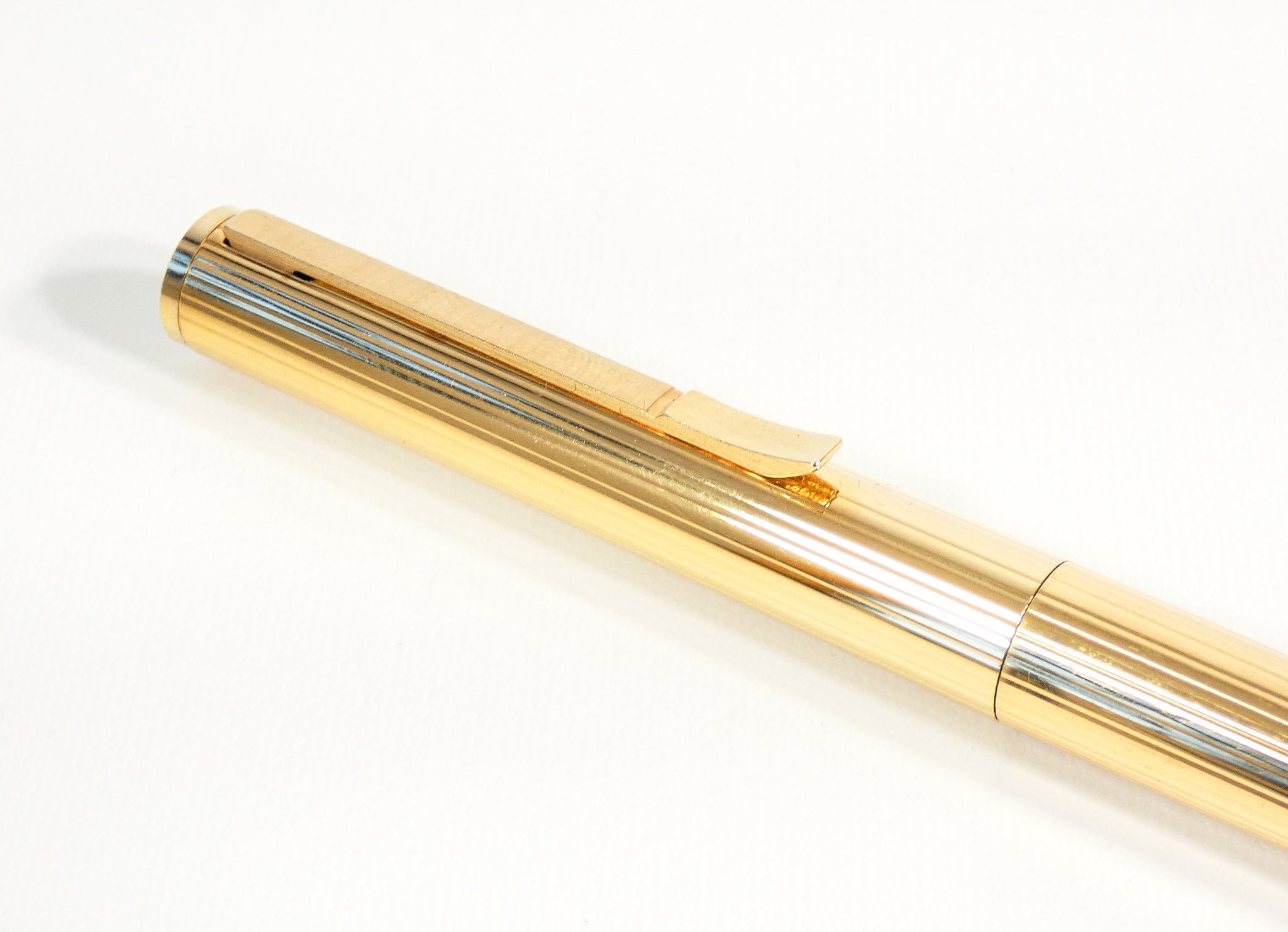 penna stilografica aurora hastil vermeil argento 925 laminato oro fountain pen