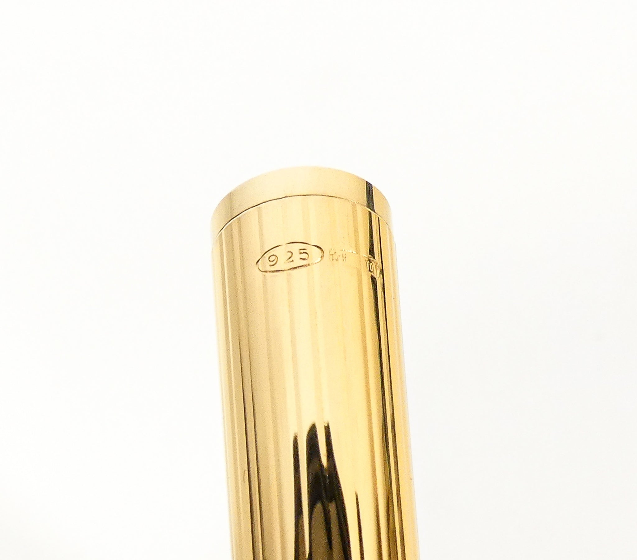 penna stilografica aurora hastil vermeil argento 925 laminato oro fountain pen