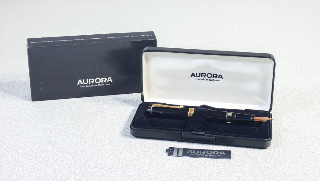 penna stilografica nuova aurora 88 design marcello nizzoli fountain pen italy