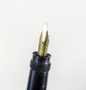 penna stilografica safety kaweco epoca 1920s laminata oro rientrante antica