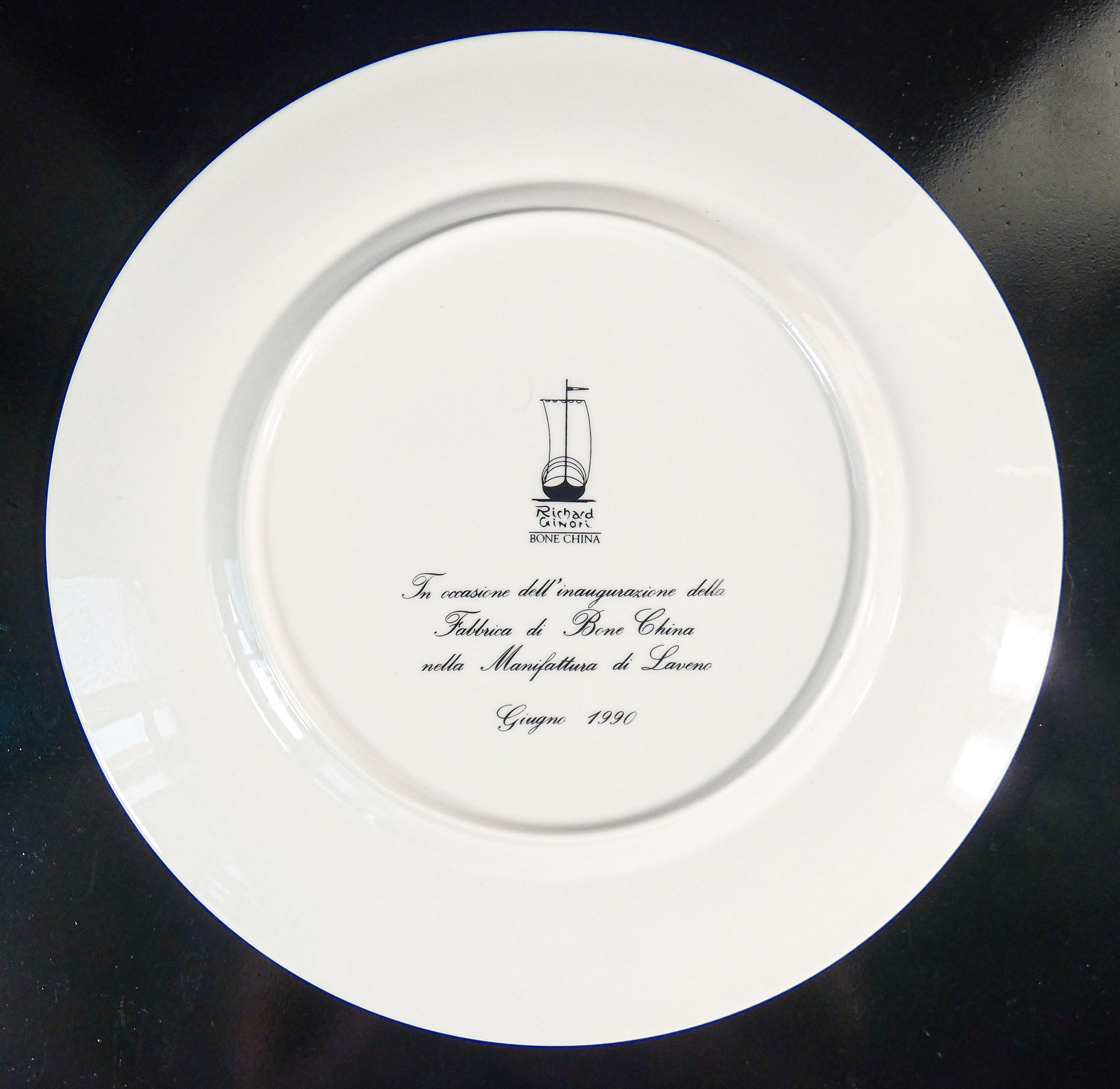 piatto decorativo porcellana design guido andlovitz laveno richard ginori