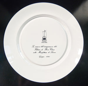 piatto decorativo porcellana design guido andlovitz laveno richard ginori