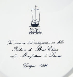 piatto decorativo porcellana design guido andlovitz laveno richard ginori