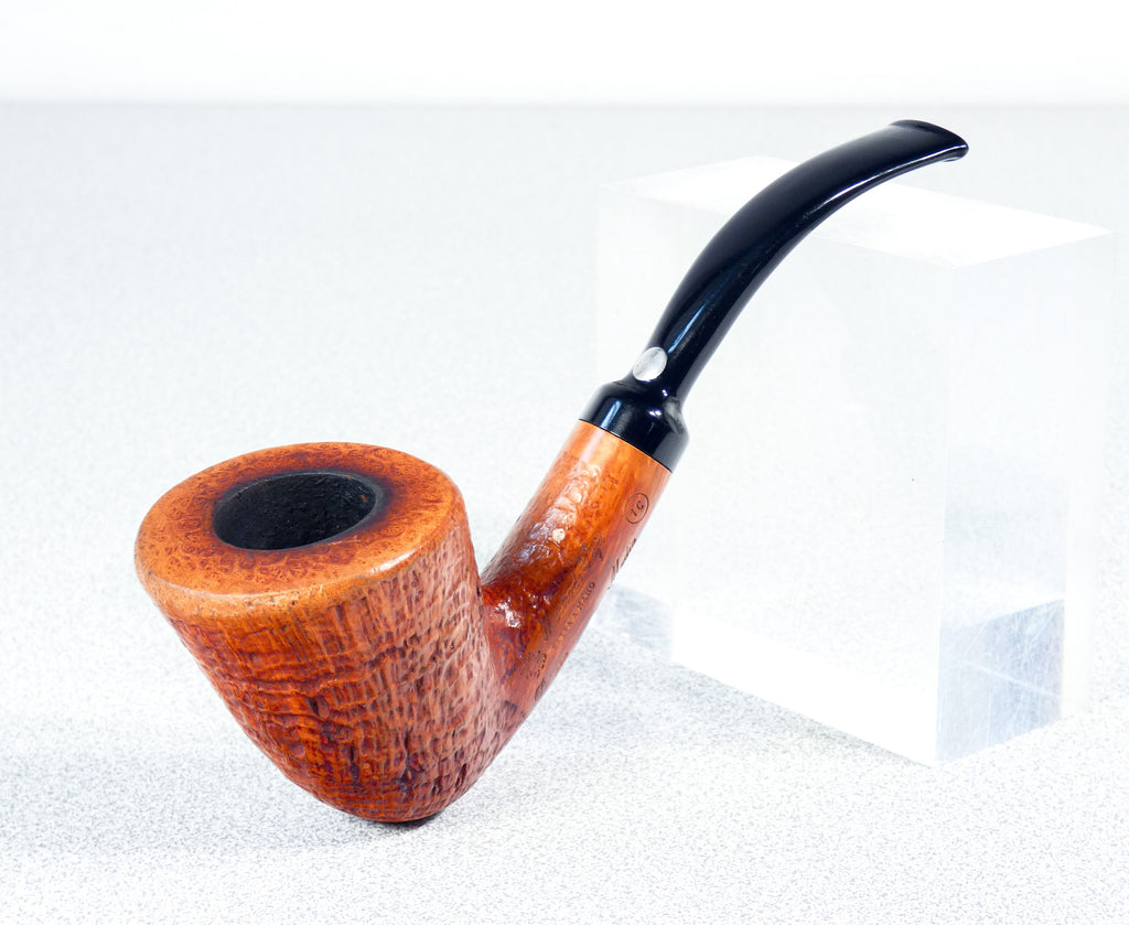 pipa mastro de paja media 1c pesaro radica hand made italy tobacco pipe