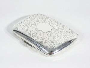 portasigarette argento sterling inghilterra epoca 1920s scatolina antico