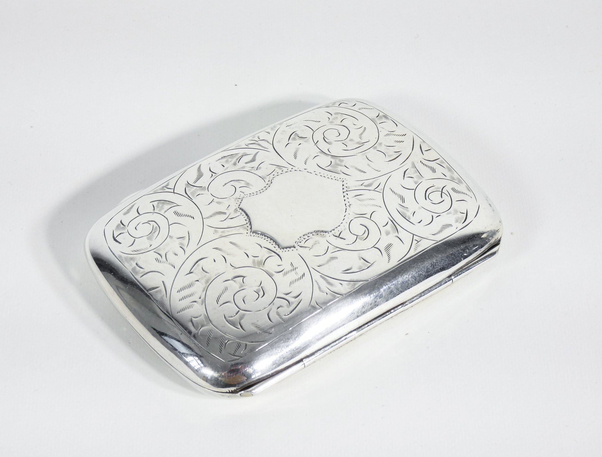 portasigarette argento sterling inghilterra epoca 1920s scatolina antico