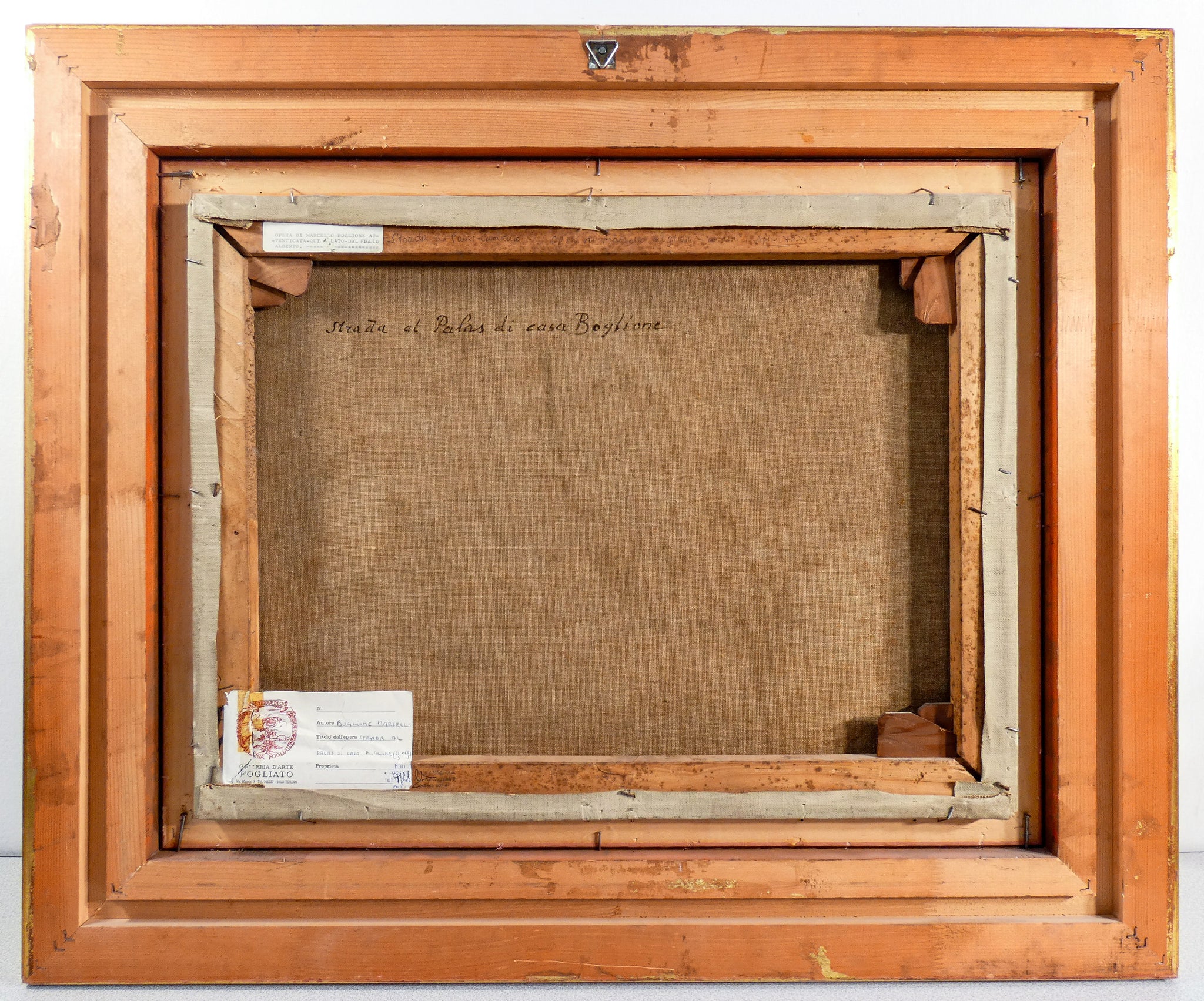 quadro marcello boglione paesaggio bosco piemonte epoca 900 dipinto olio tela