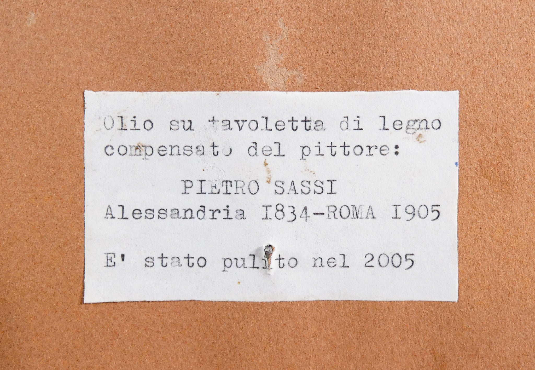 quadro pietro sassi paesaggio montagna baite epoca 1800 dipinto olio tavola