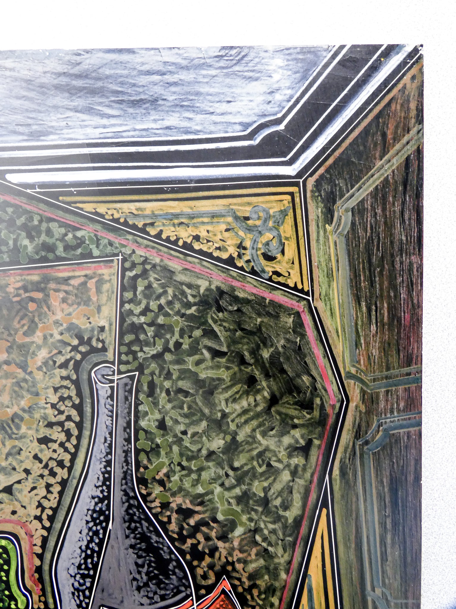 quadro pippo oriani 1930 periodo parigino parigi dipinto encausto autentica