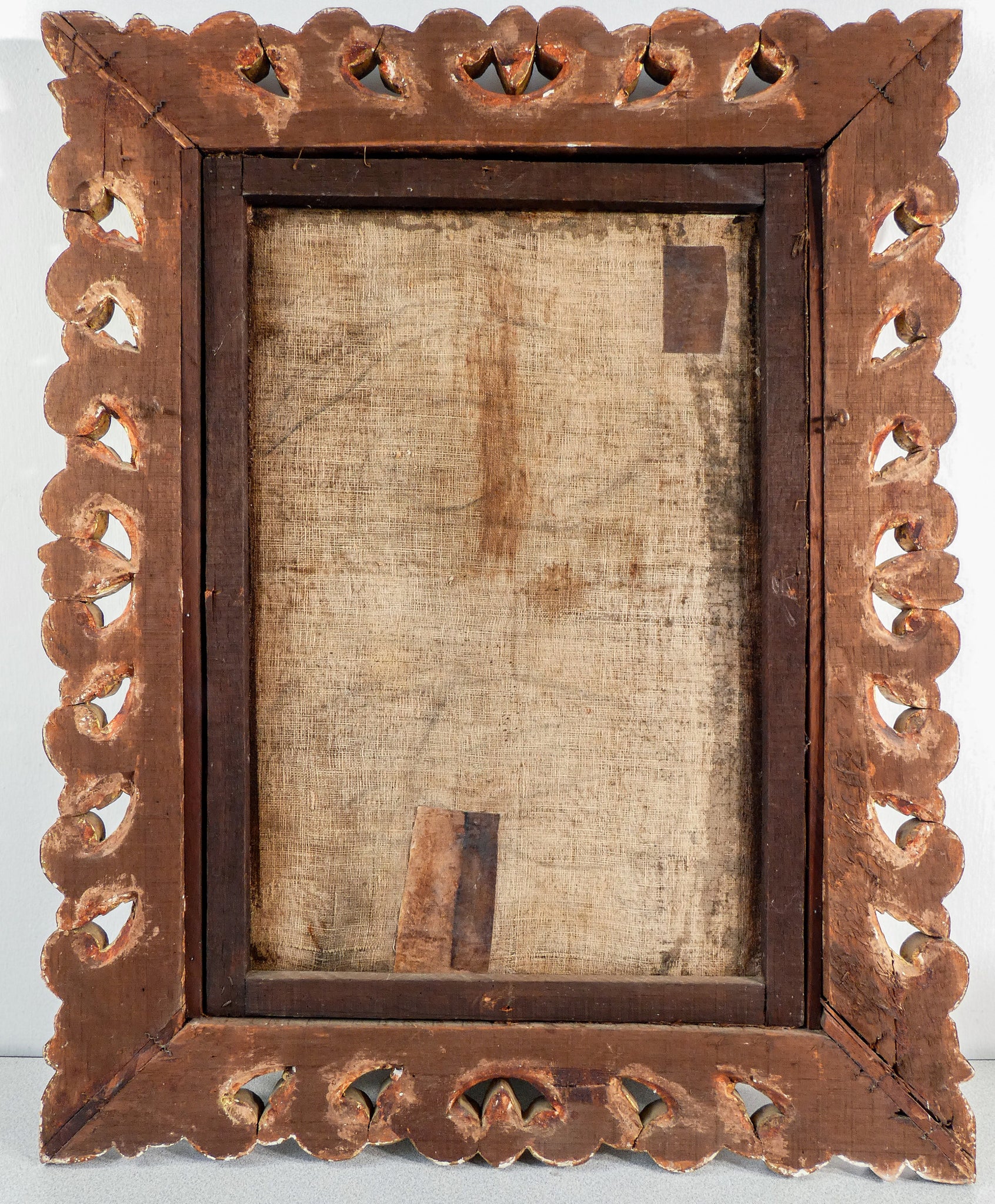 quadro santo epoca 1600 monaco abate ritratto volto dipinto olio tela antico