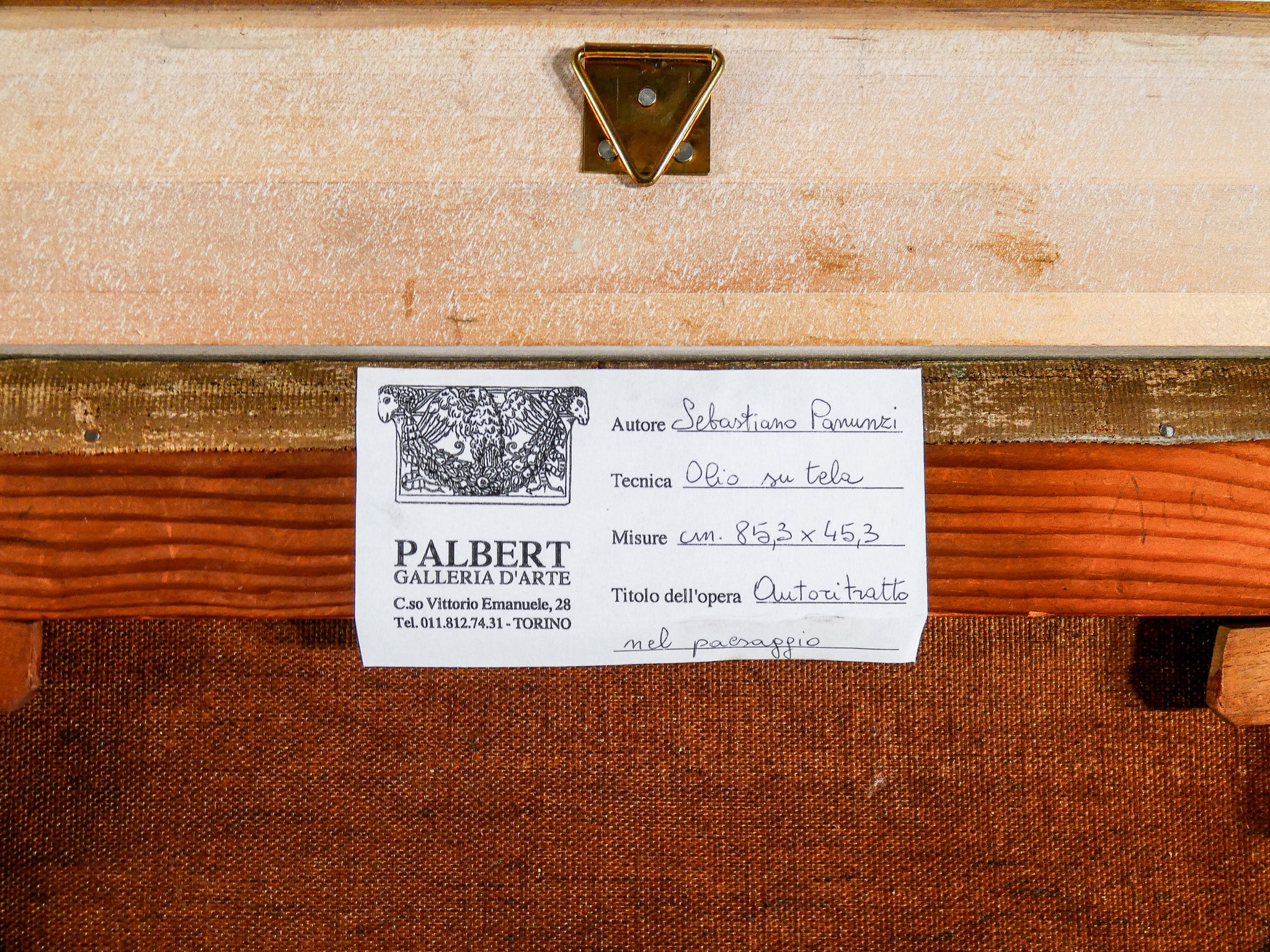 quadro sebastiano panunzi epoca 1800 autoritratto ritratto dipinto olio tela