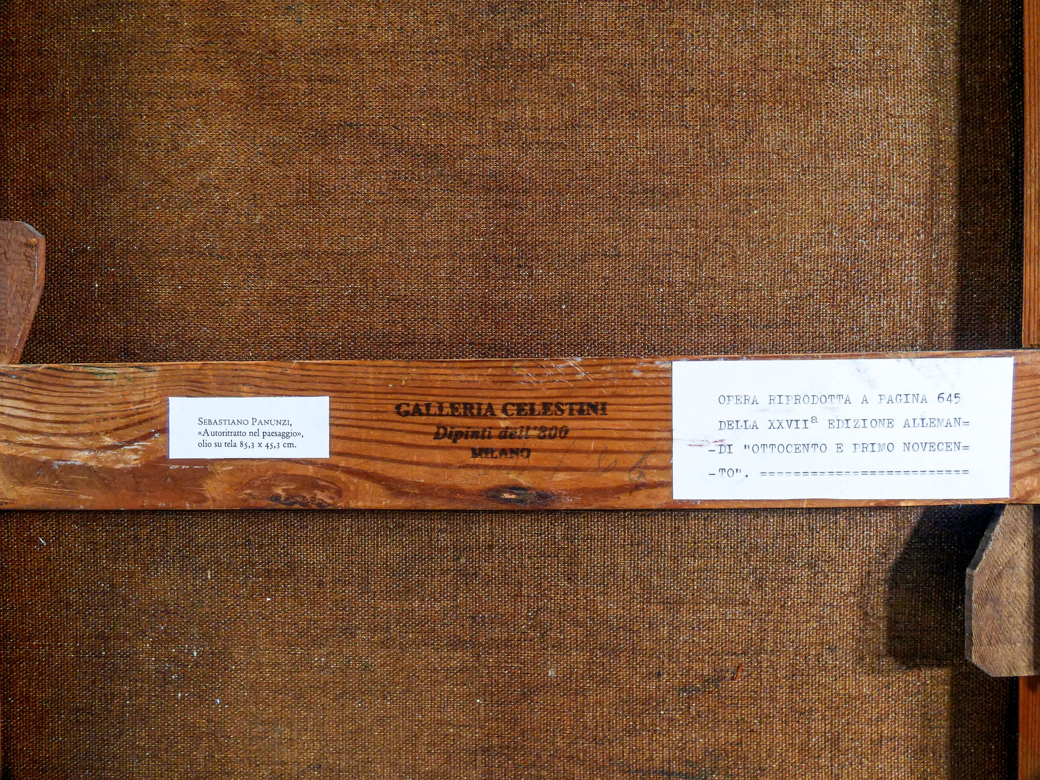 quadro sebastiano panunzi epoca 1800 autoritratto ritratto dipinto olio tela