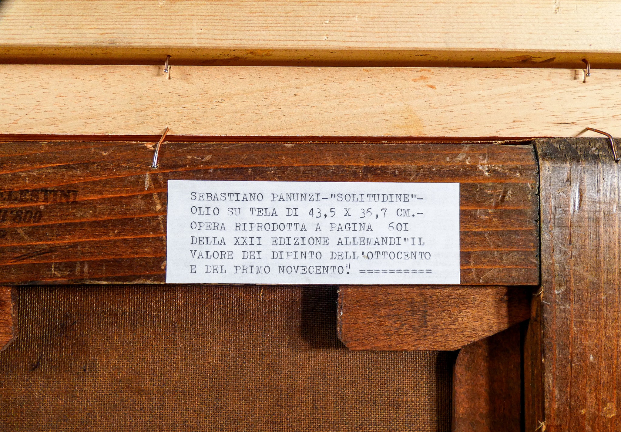 quadro sebastiano panunzi epoca 1800 rovine romane roma dipinto olio tela