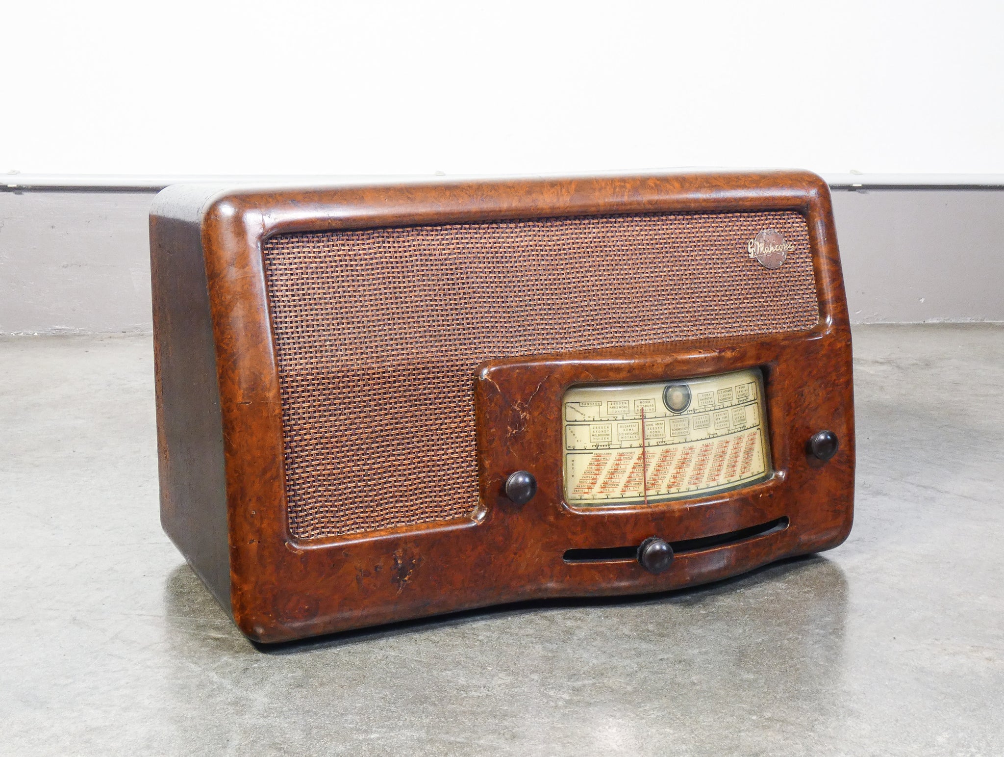 radio epoca la voce del padrone columbia marconi 1561 italia vintage anni 40