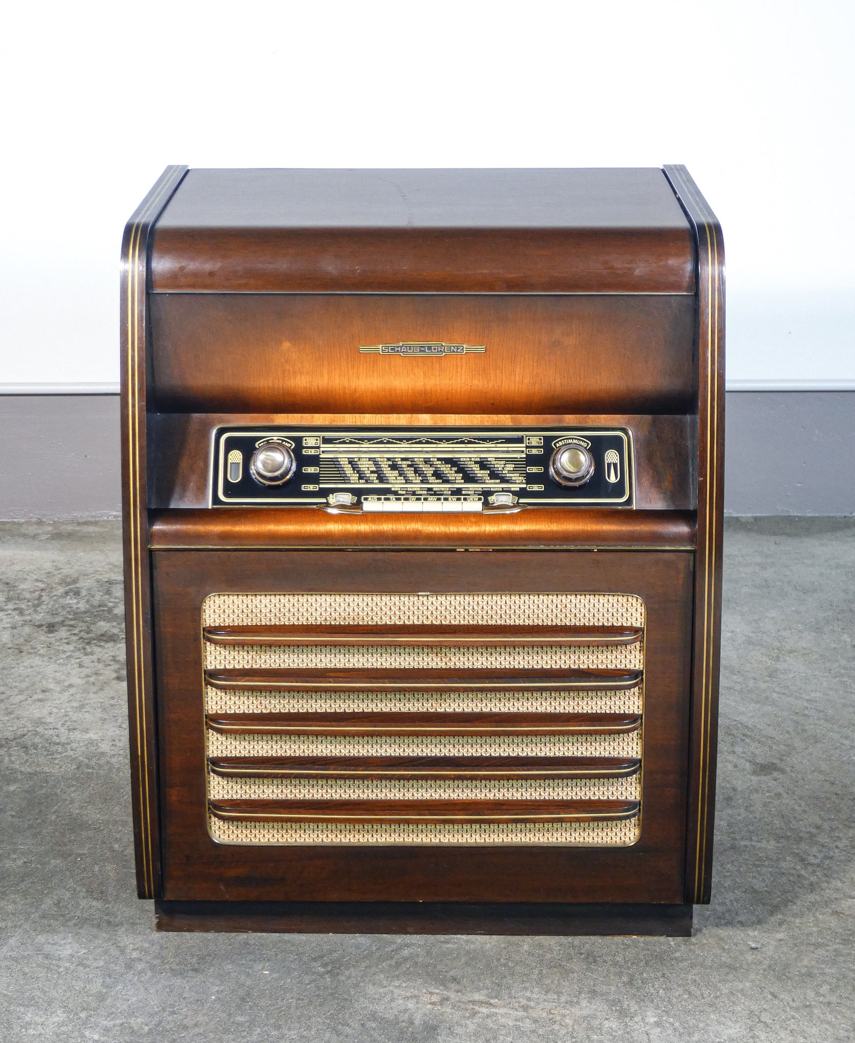 radio giradischi schaub lorenz goldtruhe windsor 56 pe 7237 vintage 1950s