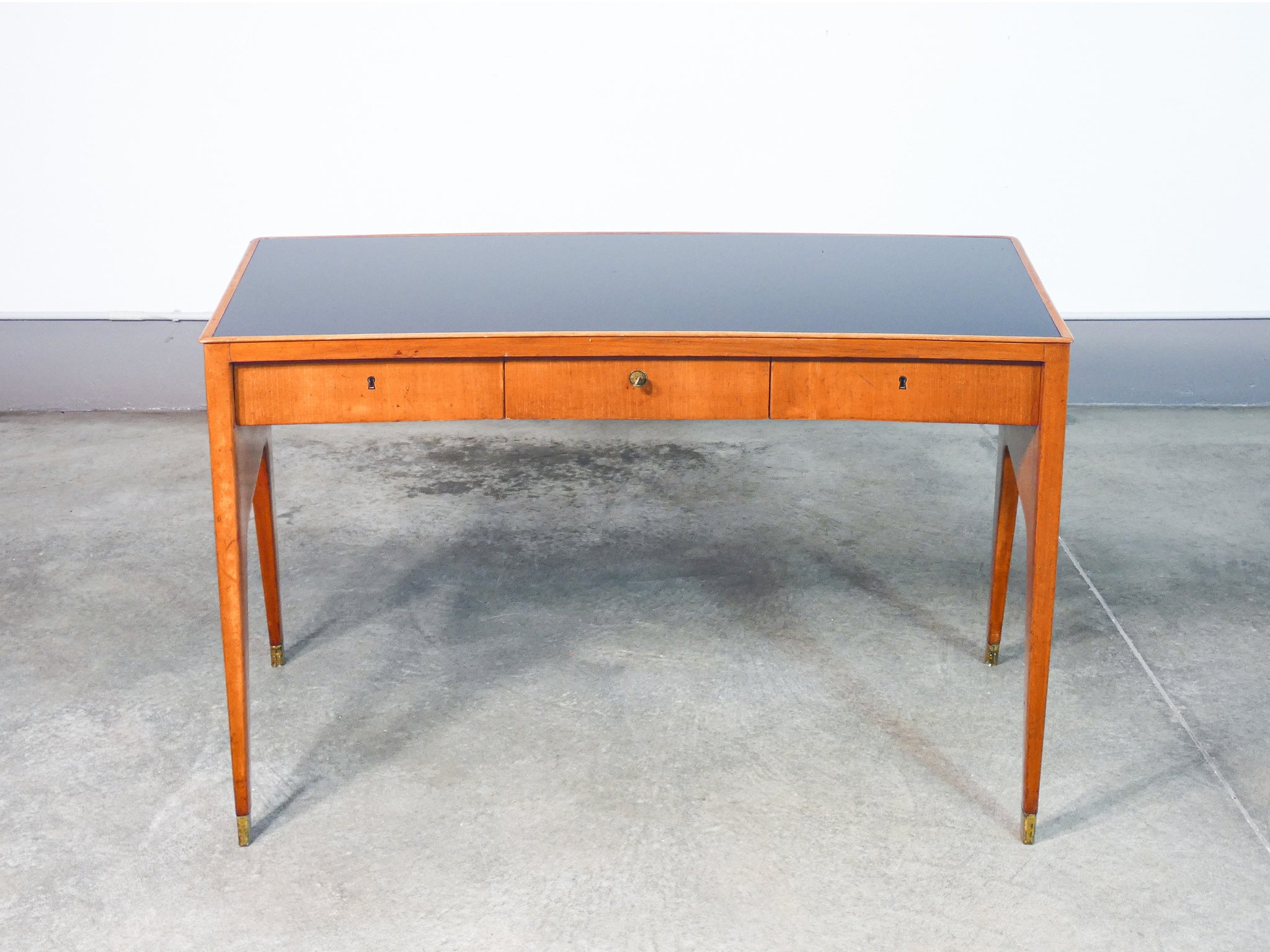 scrivania scrittoio design italia epoca 1950s stile vittorio dassi vintage desk