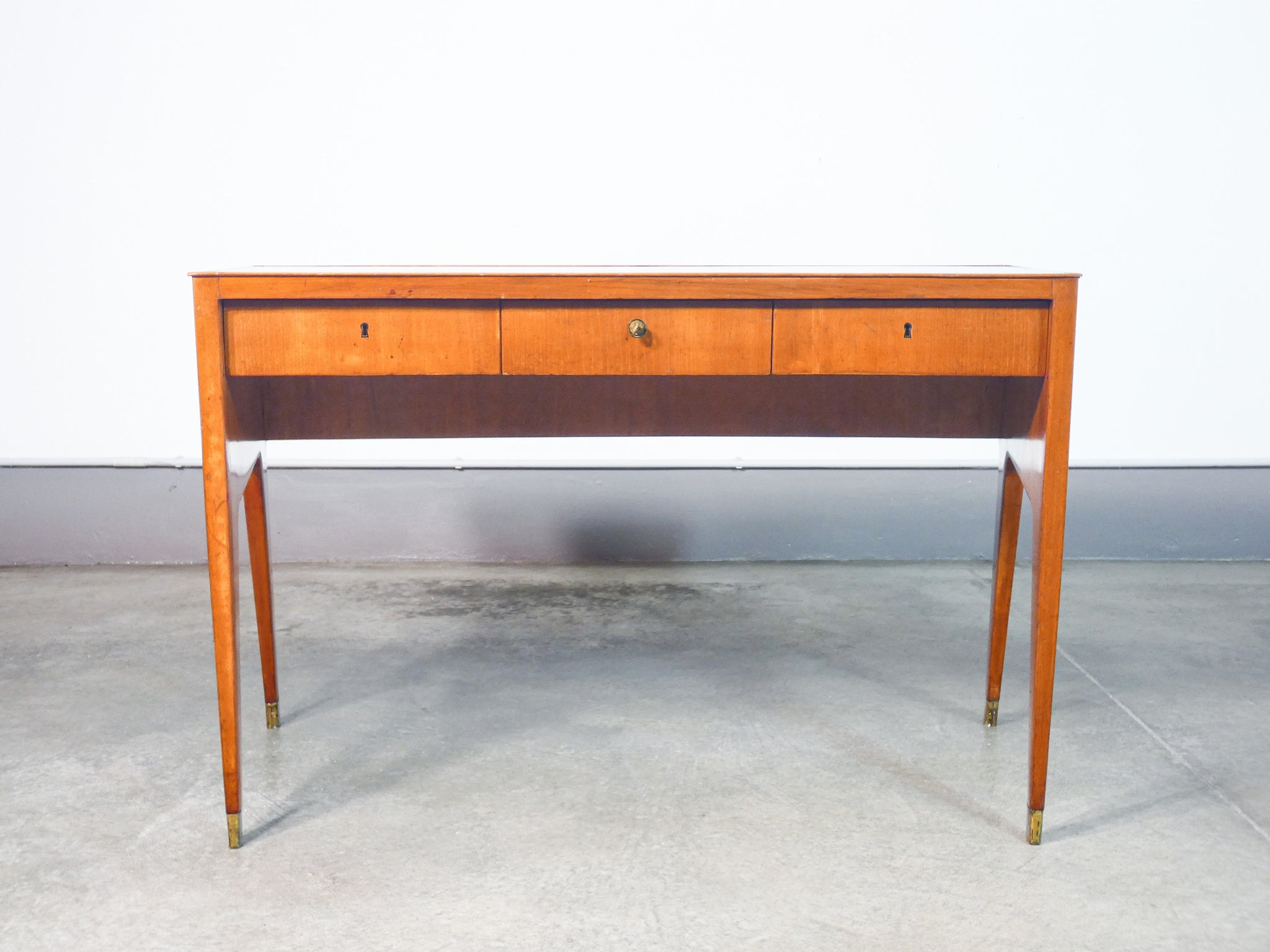 scrivania scrittoio design italia epoca 1950s stile vittorio dassi vintage desk