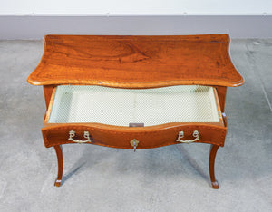 scrivania scrittoio piemontese epoca 1700 legno noce intarsiato cassetto antica