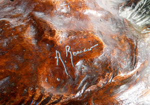scultura alessandro romano angelo tobia pellegrino bambino statua bronzo