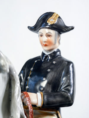 scultura cavallo porcellana unter weiss bach levade spanische reitschule wien