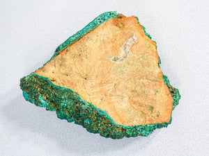 scultura malachite grezza a grappolo campione minerale verde cristallo pietra