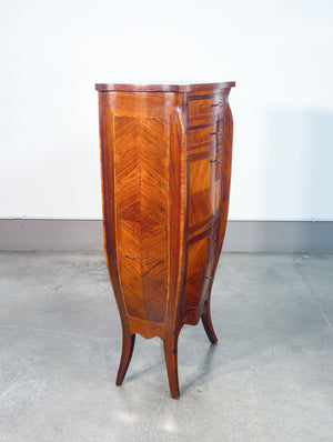 secretaire scrittoio ribalta napoleone iii legno radica cassetti epoca 1800