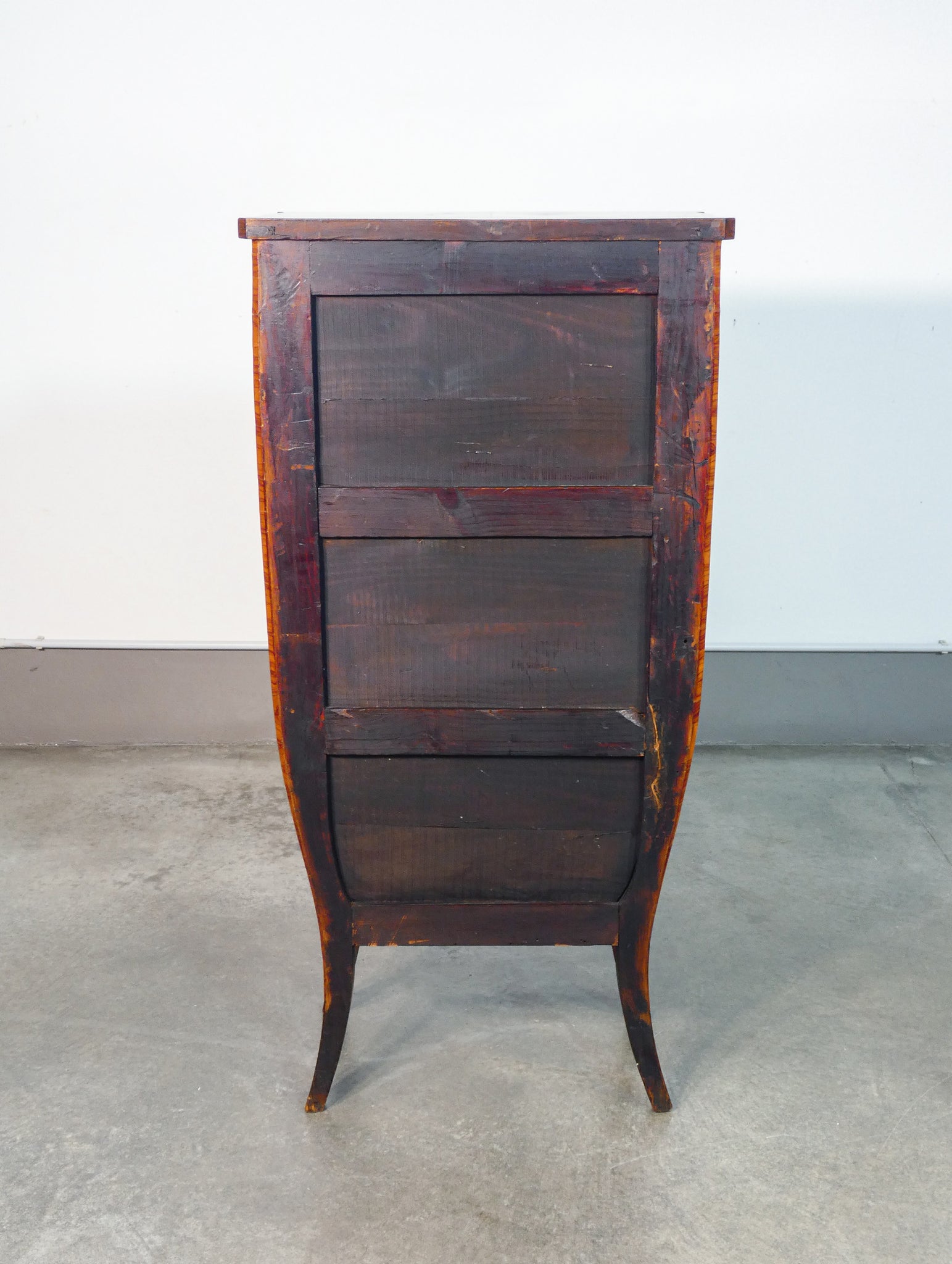 secretaire scrittoio ribalta napoleone iii legno radica cassetti epoca 1800