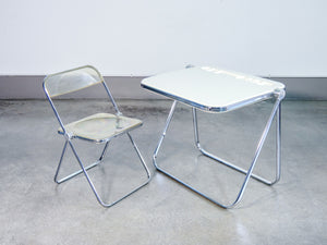 sedia plia scrivania platone design giancarlo piretti per anonima castelli