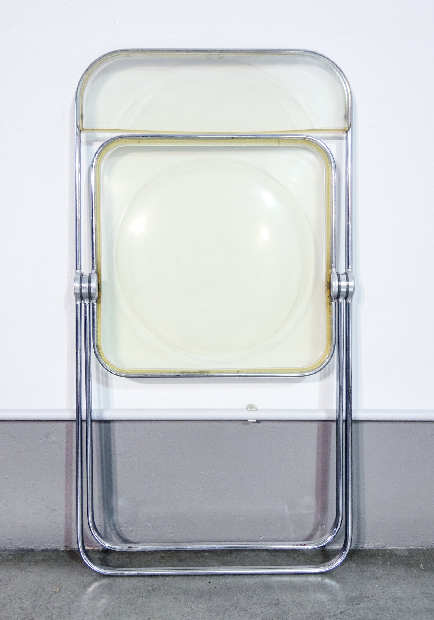 sedia plia scrivania platone design giancarlo piretti per anonima castelli