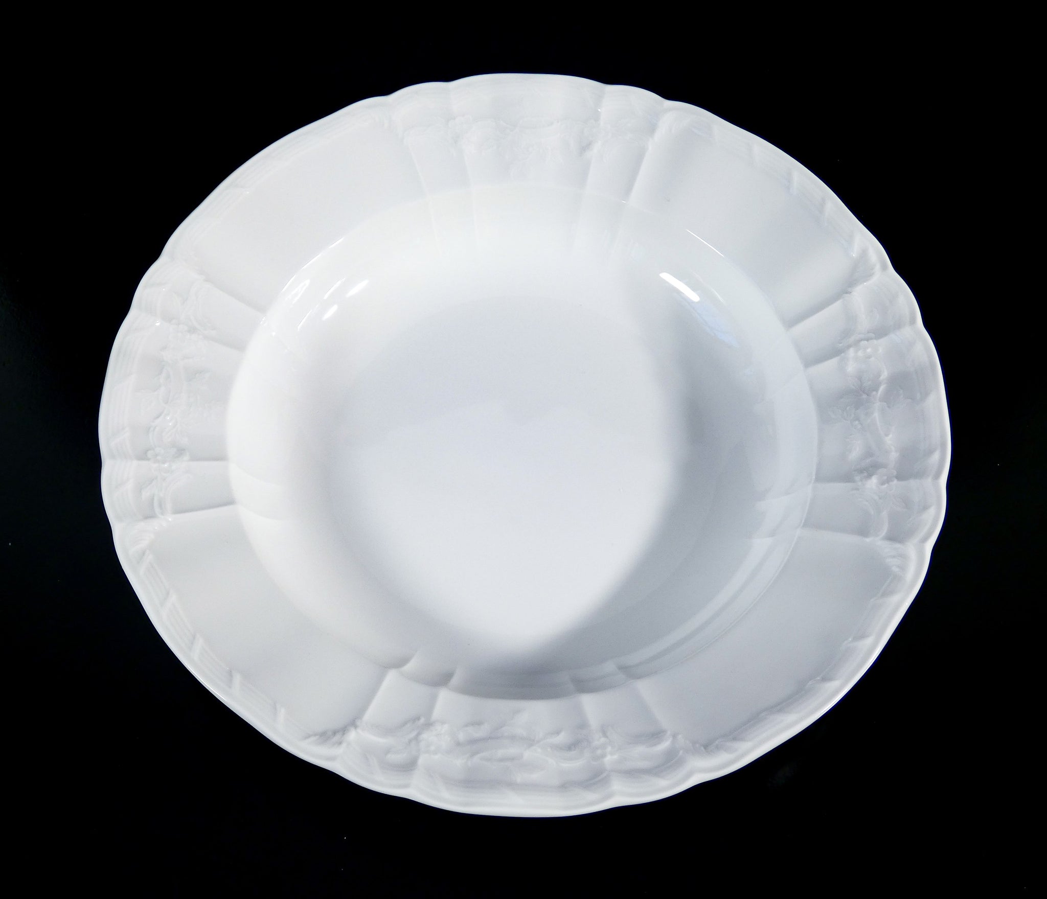 servizio 52 piatti kpm berlin rocaille porcellana germania ceramica epoca