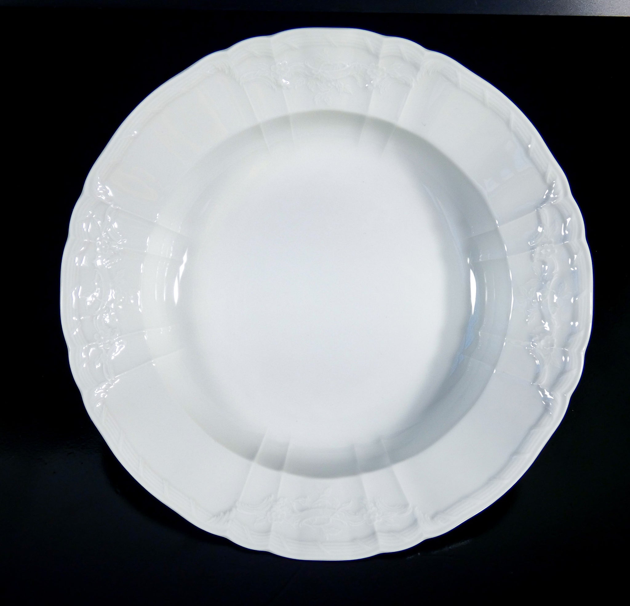 servizio 52 piatti kpm berlin rocaille porcellana germania ceramica epoca
