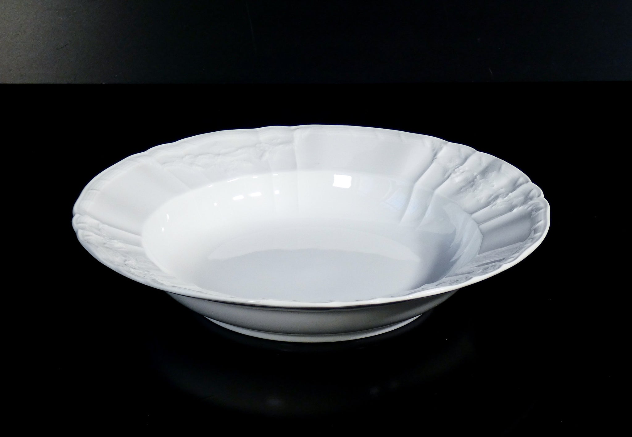 servizio 52 piatti kpm berlin rocaille porcellana germania ceramica epoca