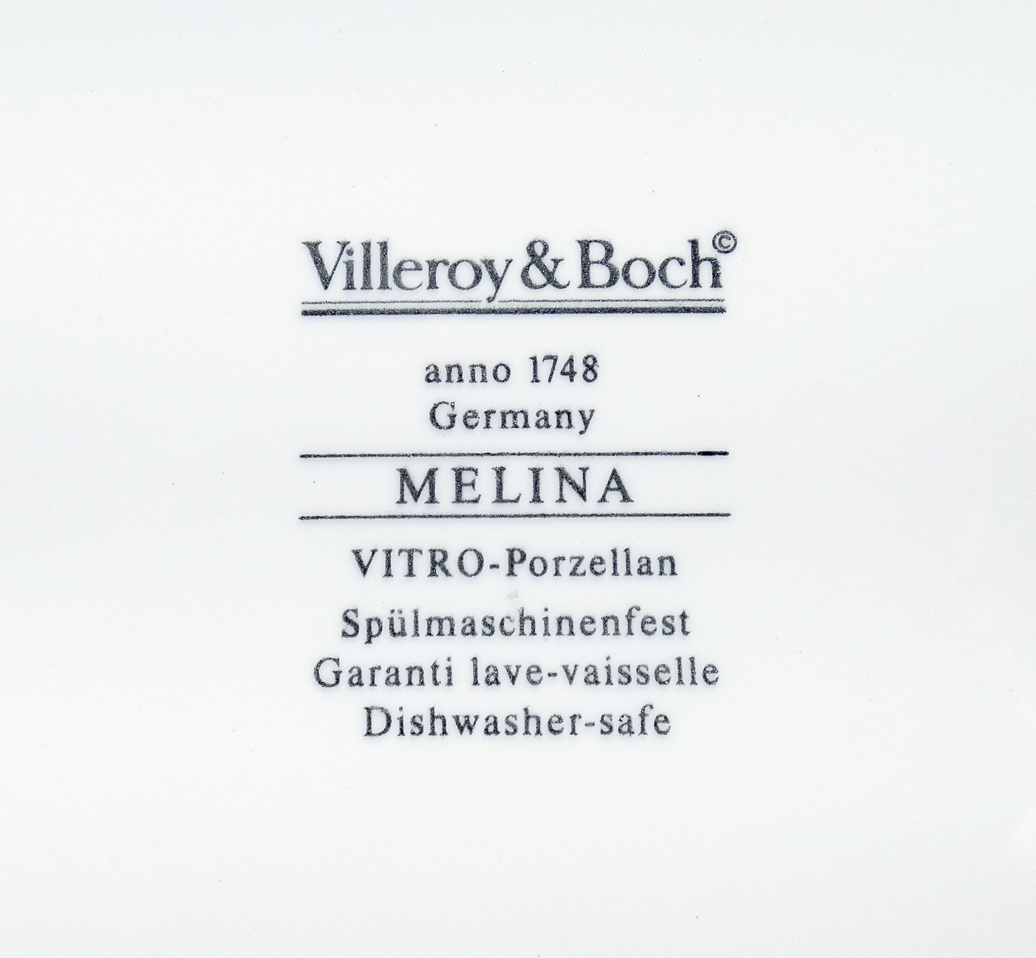 servizio tavola villeroy boch melina 43 pz porcellana germania ceramica epoca