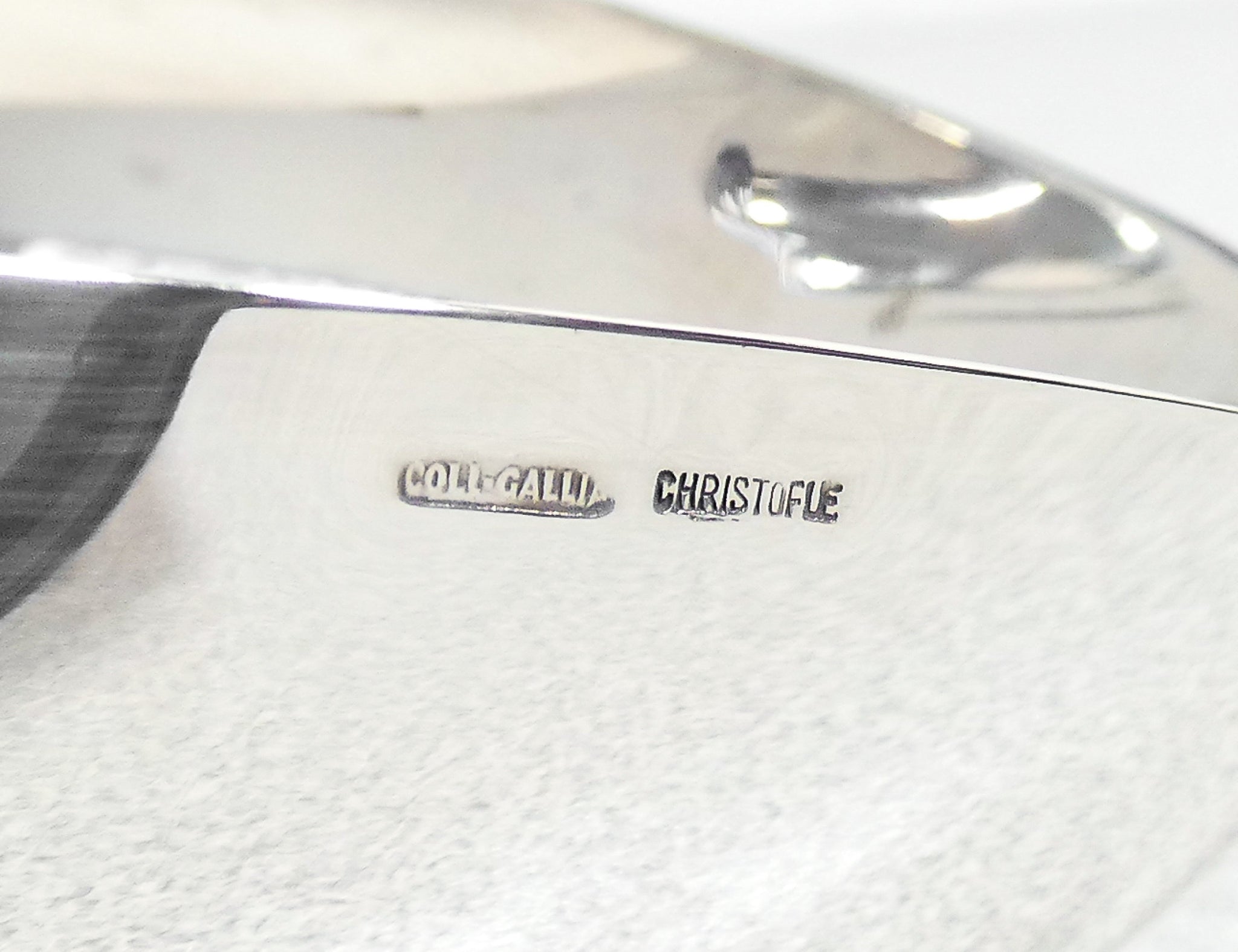 set 3 vaso contenitore christofle coll gallia placcato argento silverplate