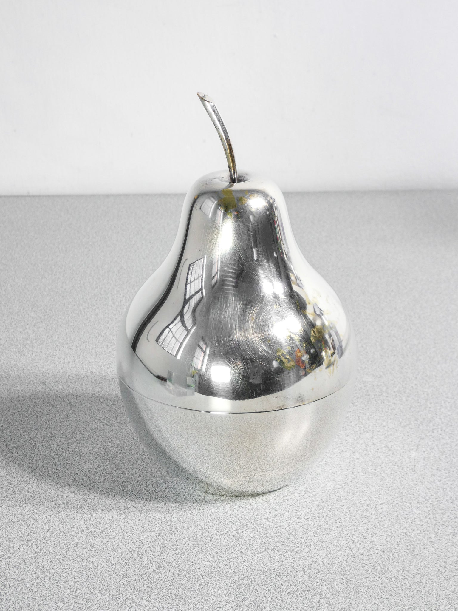 set 3 vaso contenitore christofle coll gallia placcato argento silverplate